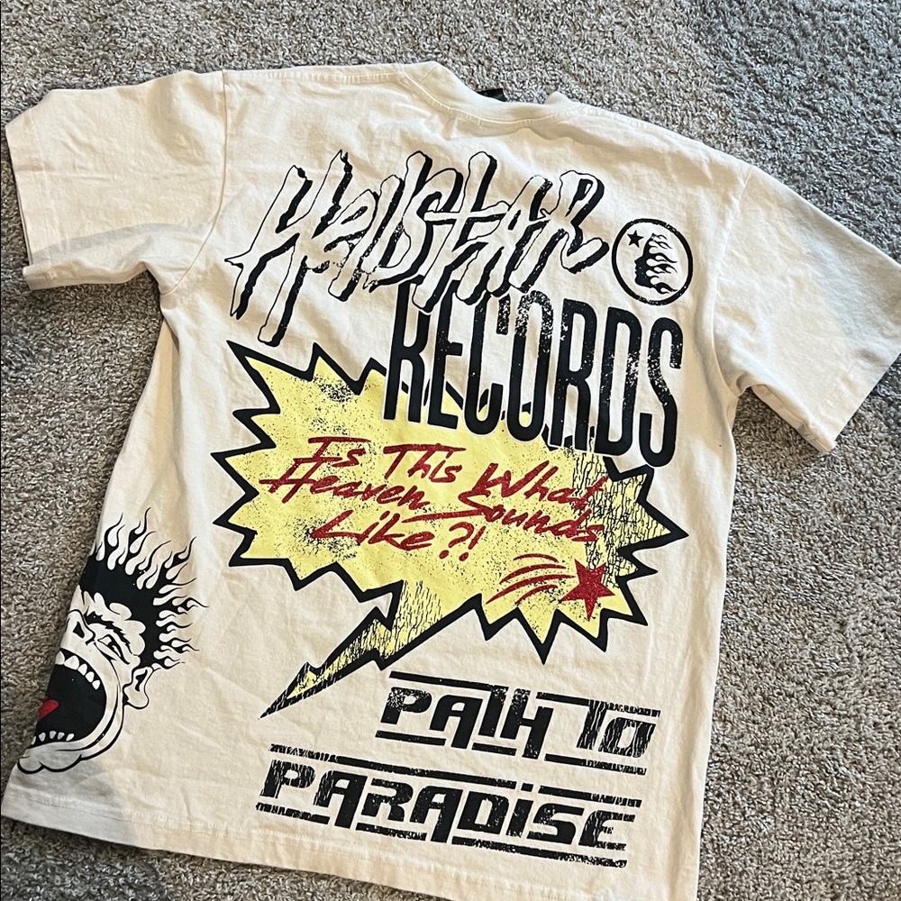 Cream Hellstar T shirt - Picture 2 of 2